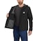 Carhartt Rain Defender Relaxed Fit Lightweight Jacket, Black, Large, REG 104671-N04LREG - alternate 4